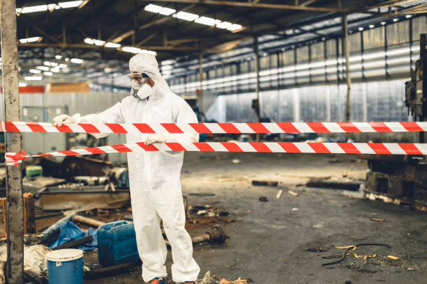 Professional Biohazard technician working in Los Gatos, CA